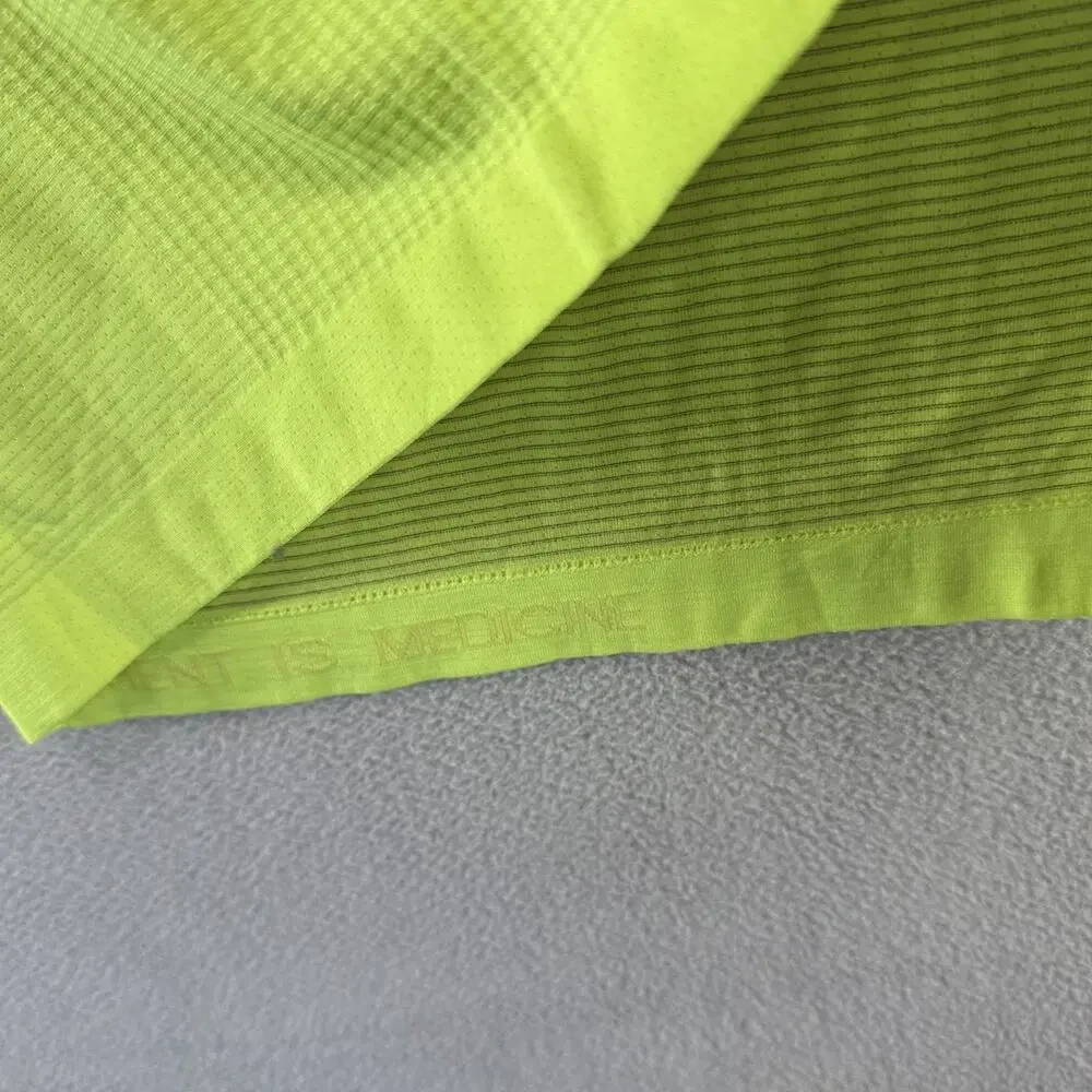 Lululemon Metal Vent Tech Shirt Men's XL Yellow Neon Highlighter Workout 2.0 NEW - Picture 9 of 13